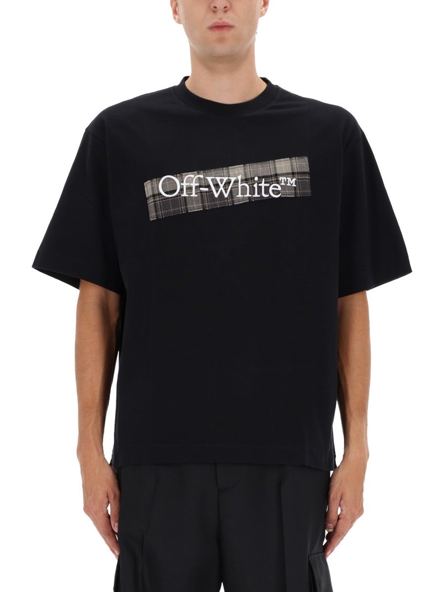 Off-white T-SHIRT WITH LOGO