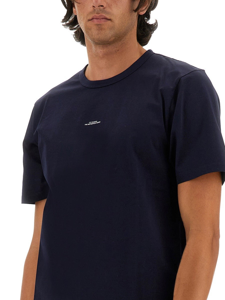 C.P. COMPANY T-SHIRT WITH LOGO