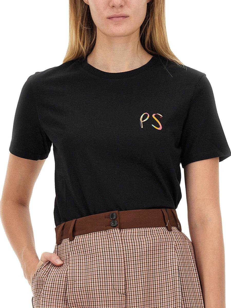 PS BY PAUL SMITH T-SHIRT WITH LOGO
