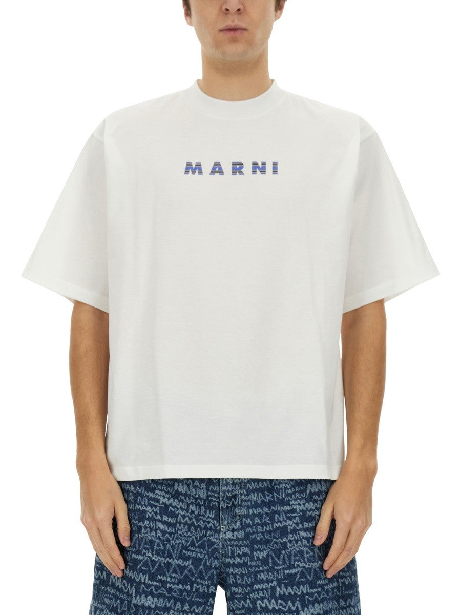 Marni T-SHIRT WITH LOGO