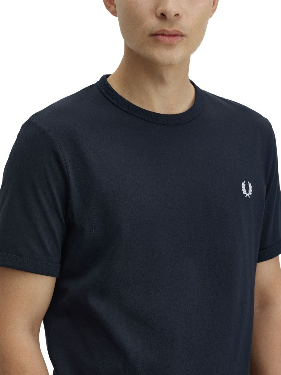 FRED PERRY T-SHIRT WITH LOGO