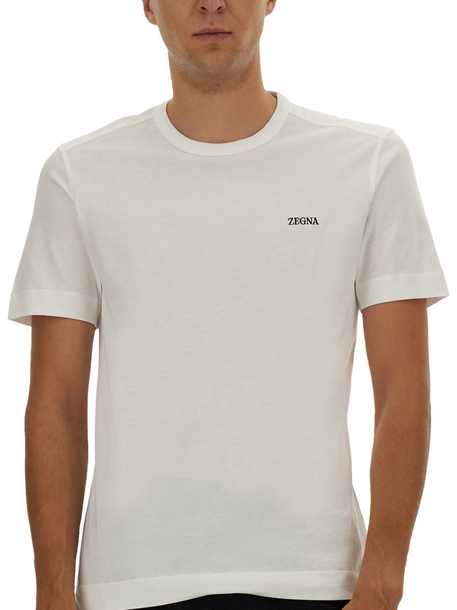 Zegna T-SHIRT WITH LOGO