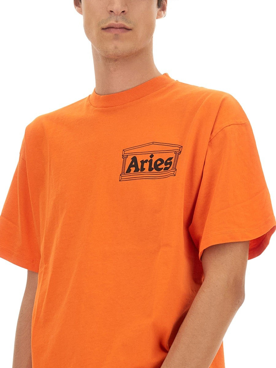ARIES T-SHIRT WITH LOGO