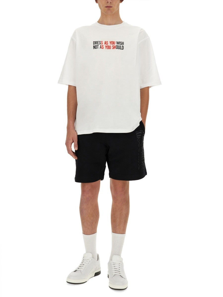 Moschino T-SHIRT WITH LOGO