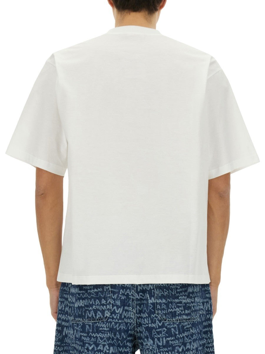 Marni T-SHIRT WITH LOGO