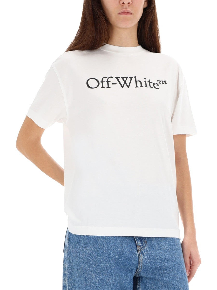 Off-white T-SHIRT WITH LOGO