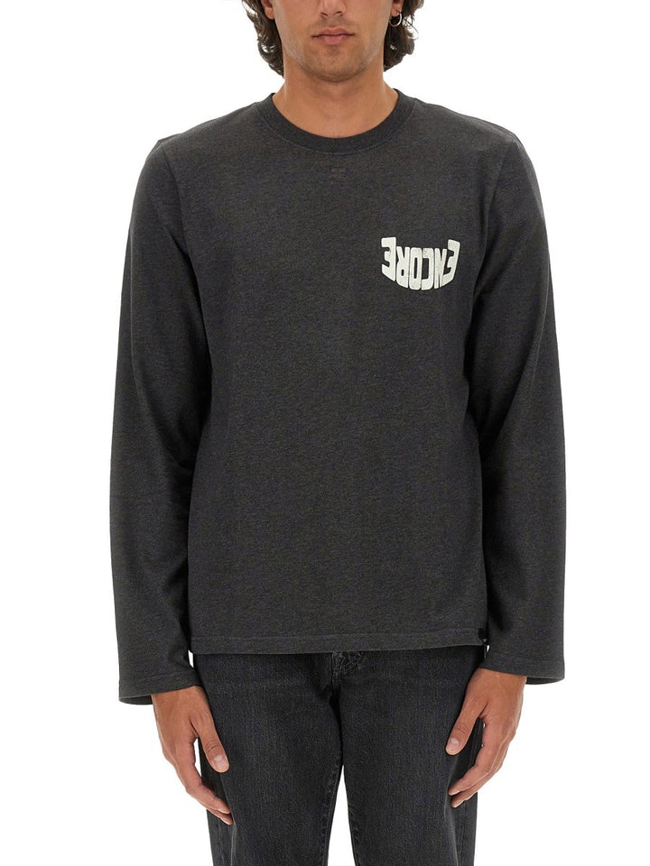 COURREGES T-SHIRT WITH LOGO