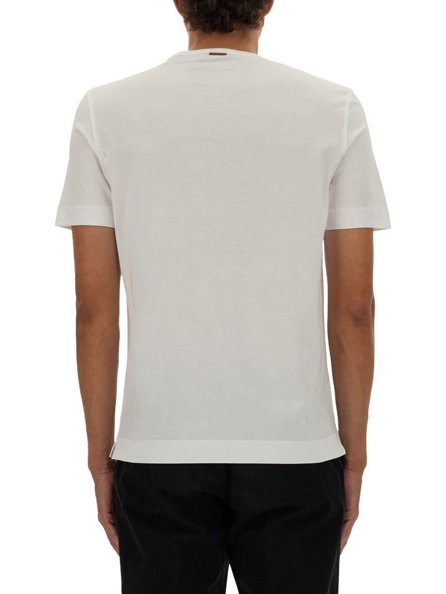Zegna T-SHIRT WITH LOGO