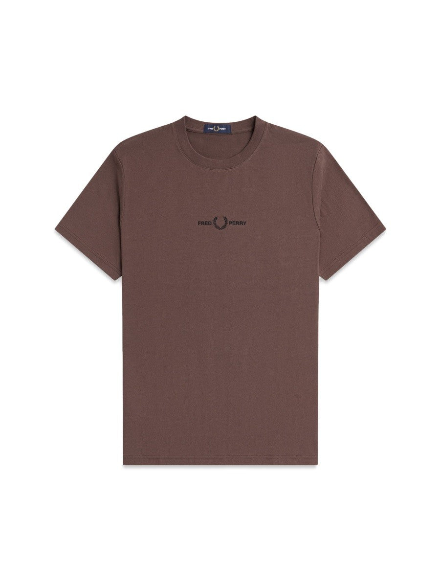 FRED PERRY T-SHIRT WITH LOGO