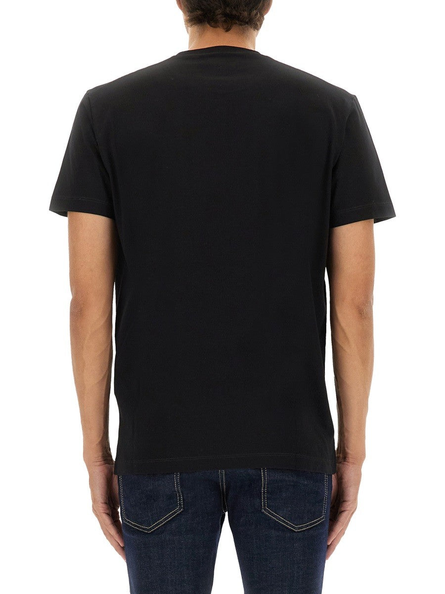 Dsquared T-SHIRT WITH POCKET AND LOGO