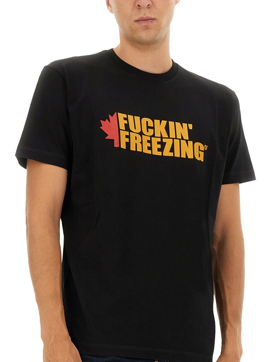 Dsquared T-SHIRT WITH PRINT