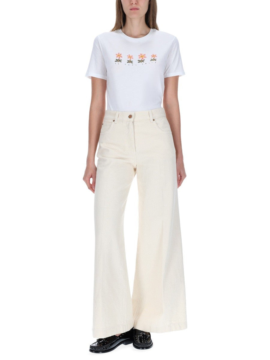 PAUL SMITH T-SHIRT WITH PRINT