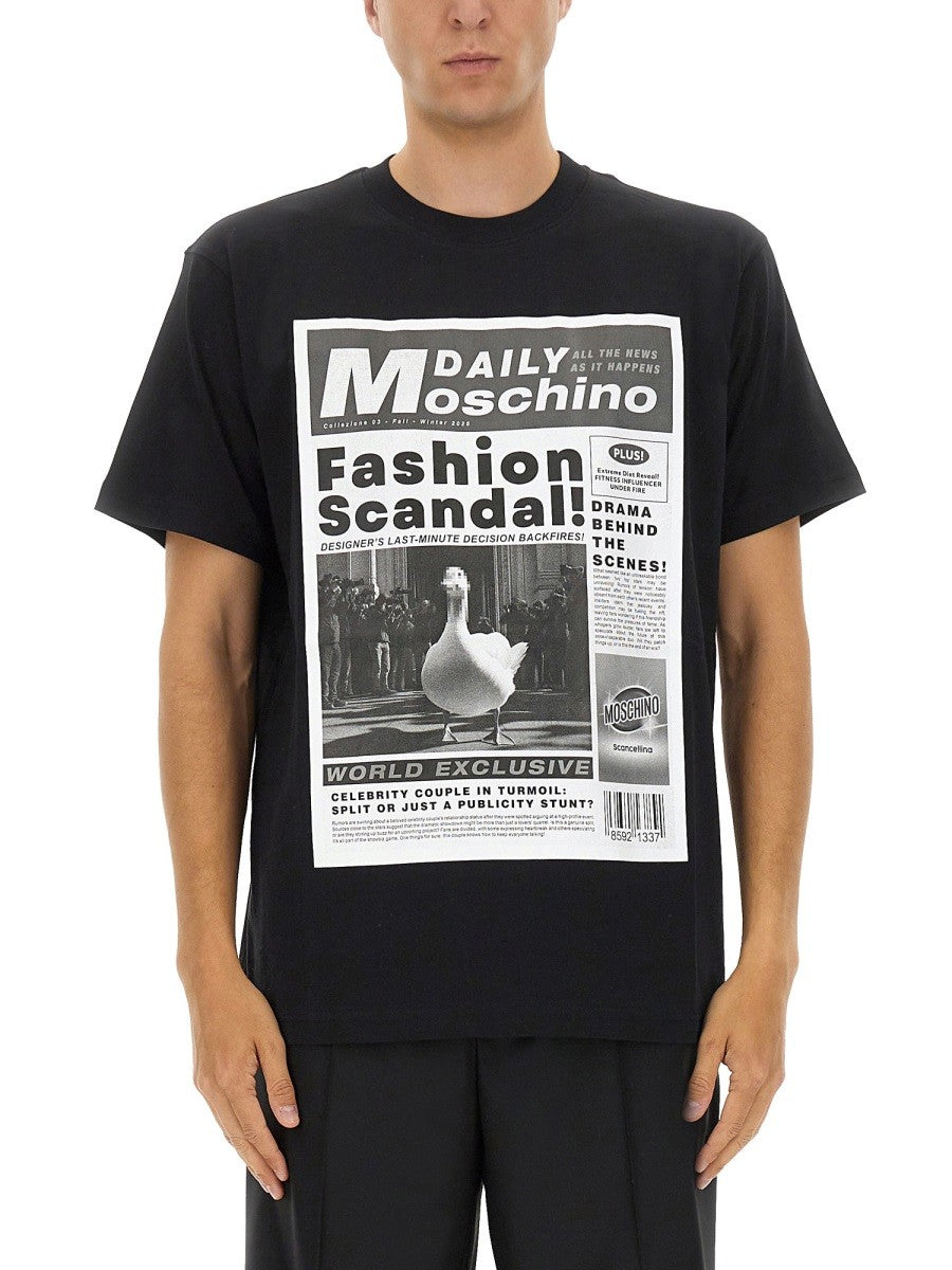 Moschino T-SHIRT WITH PRINT