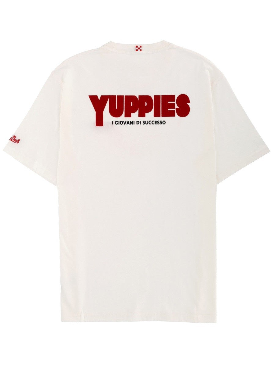 MC2 SAINT BARTH T-SHIRT WITH PRINT