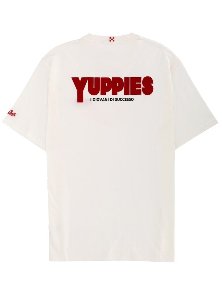 MC2 SAINT BARTH T-SHIRT WITH PRINT