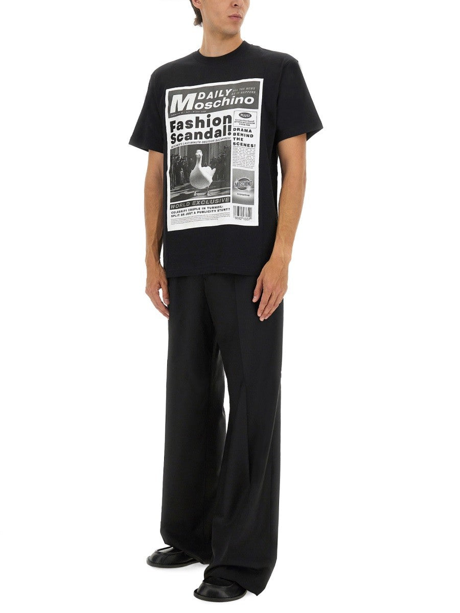 Moschino T-SHIRT WITH PRINT