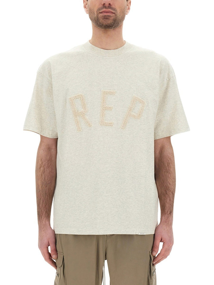 Represent T-SHIRT WITH "REP" APPLICATION