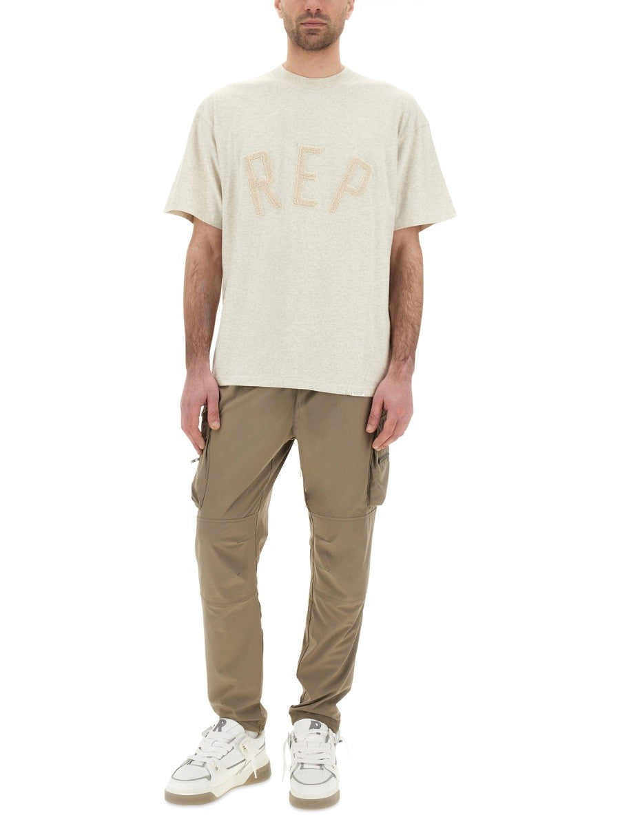 Represent T-SHIRT WITH "REP" APPLICATION