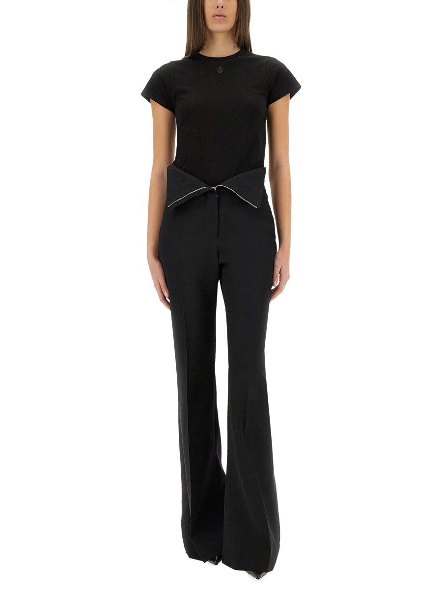 Alexander Mcqueen T-SHIRT WITH "SKULL" EMBROIDERY