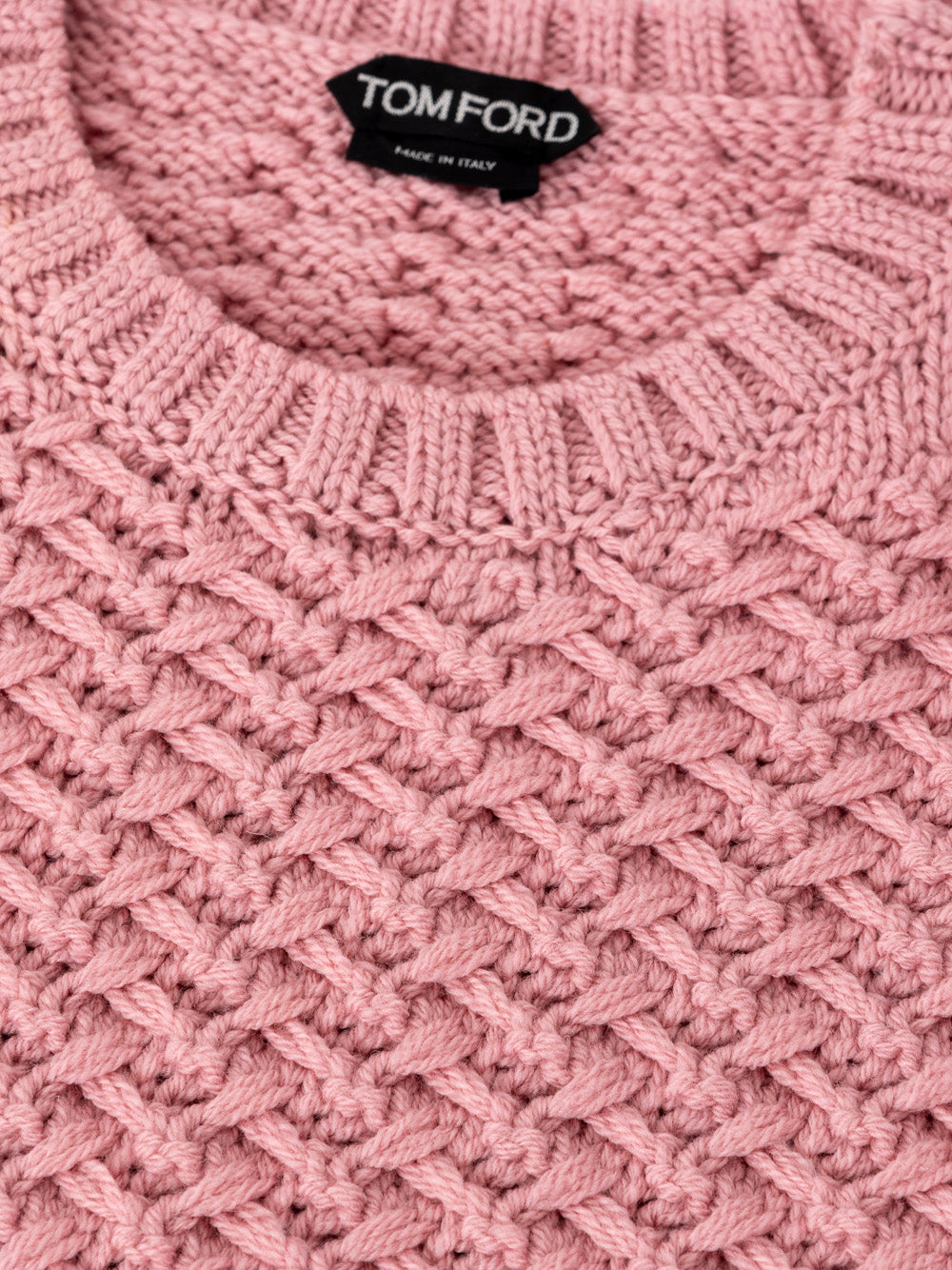 Tom Ford Pink Cable-Knit Virgin Wool Sweater – Women – Siebentaschen