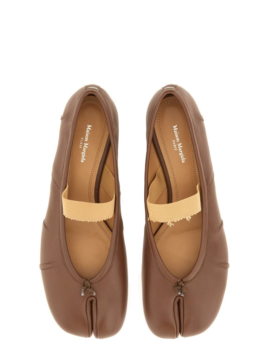 Maison Margiela TABI BALLERINA WITH ELASTIC BAND
