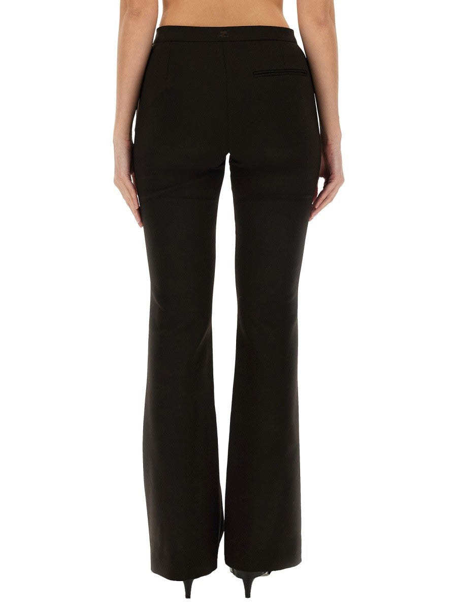 COURREGES TAILORED PANTS OBLIQUE