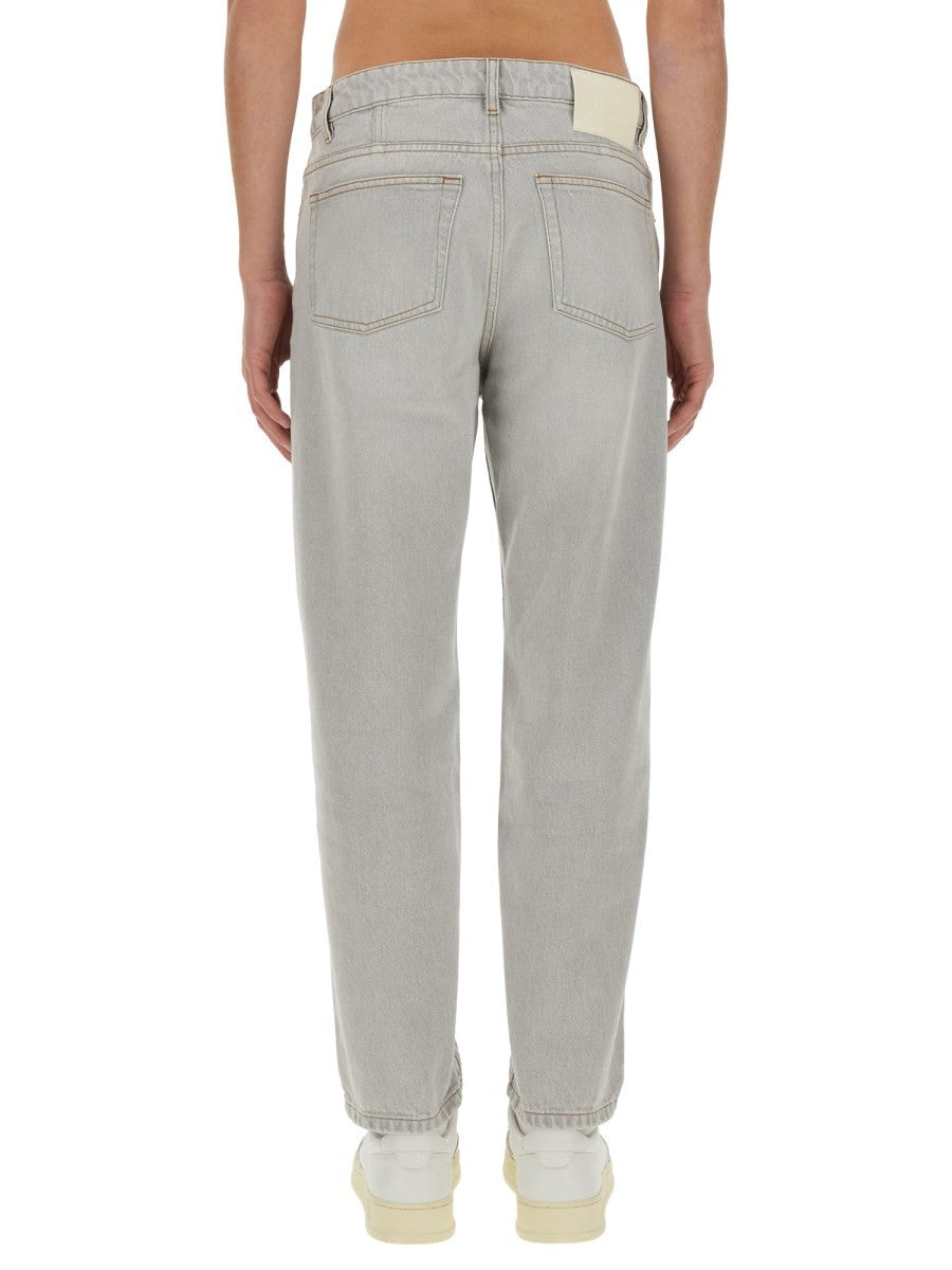 AMI PARIS TAPERED FIT JEANS