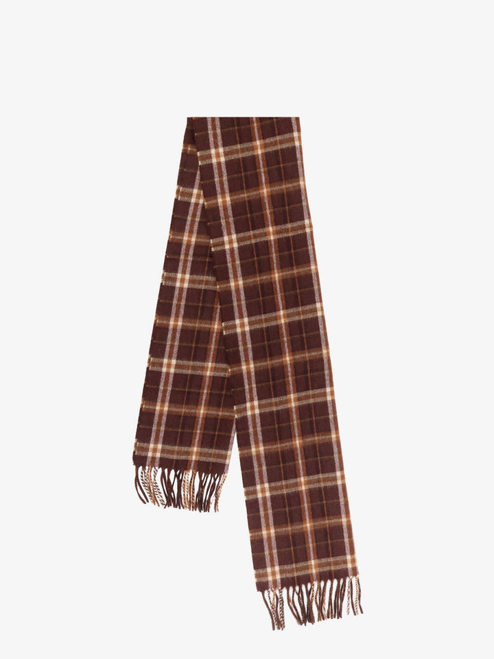Celine Tartan cashmere scarf