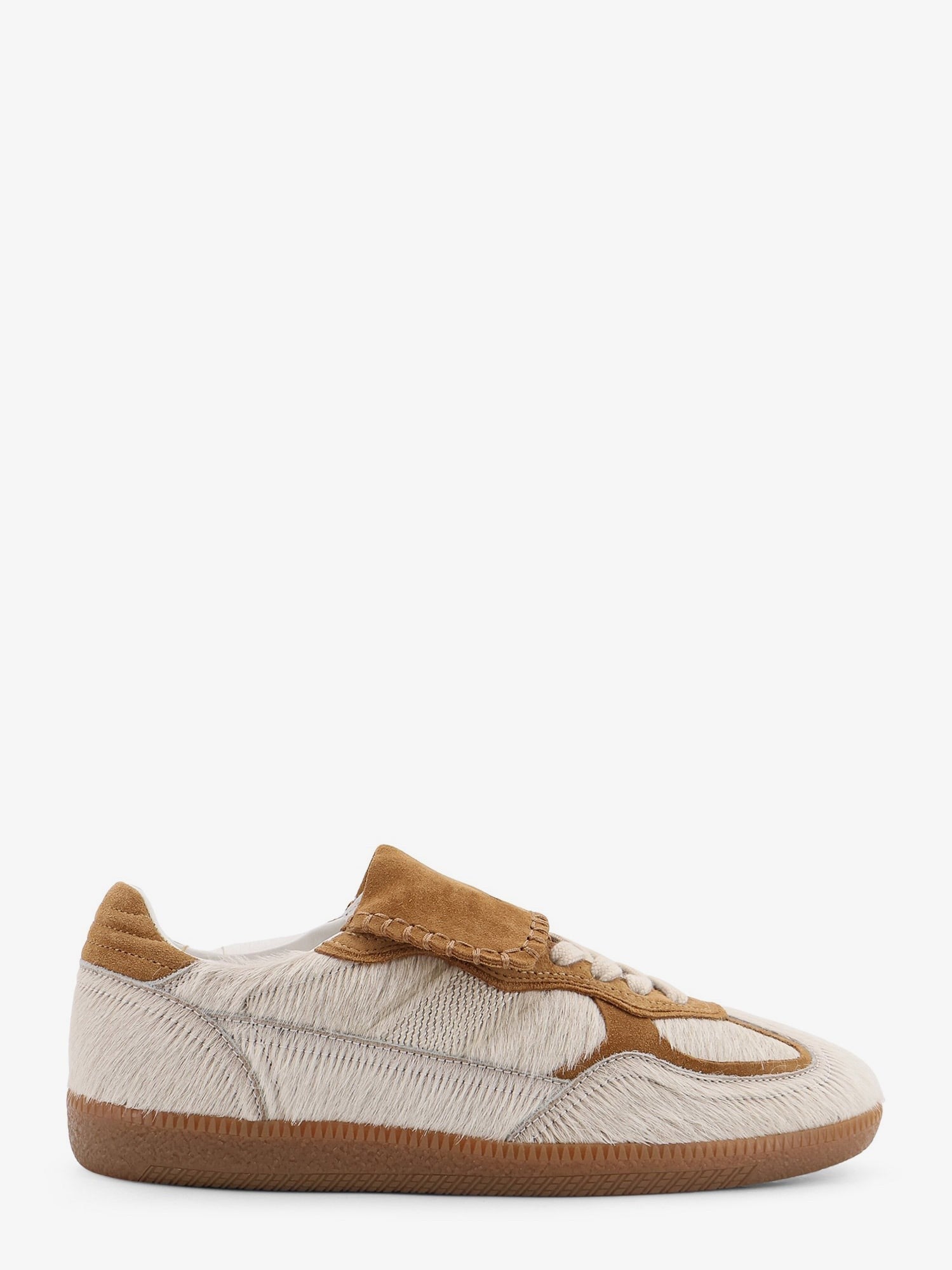 ALOHAS Tb.490 pony skin low-top sneakers with suede inserts