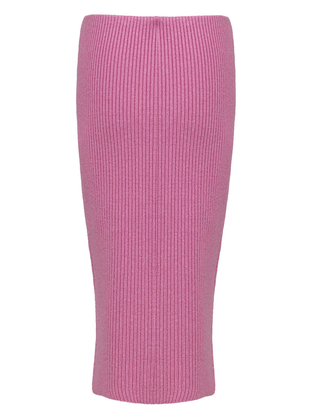 Tom Ford Pink Knit Zip-Up Pencil Skirt