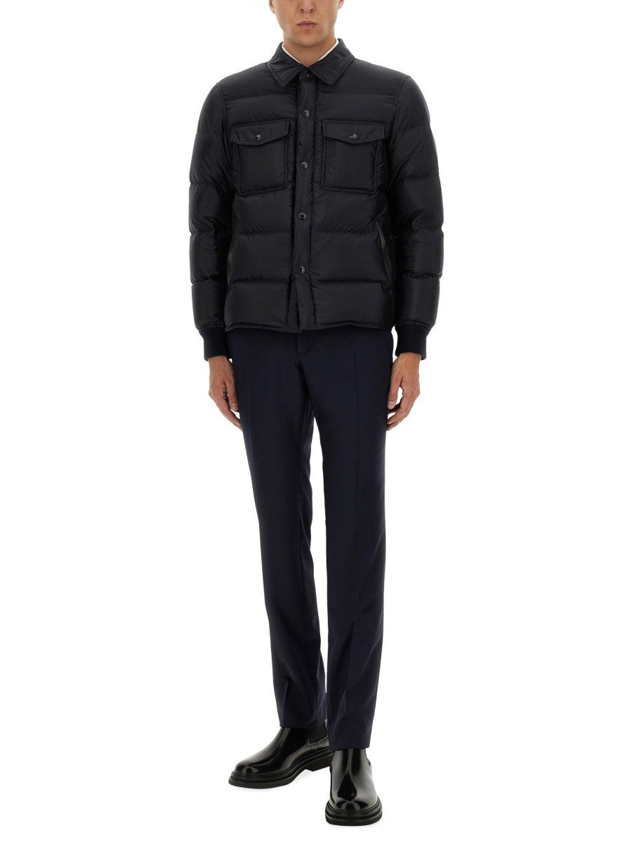TOM FORD "TECHNO SATIN" PADDED JACKET