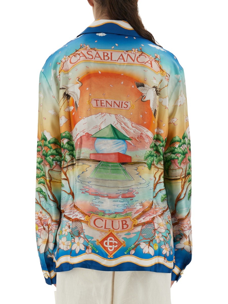CASABLANCA TENNIS CLUB SHIRT