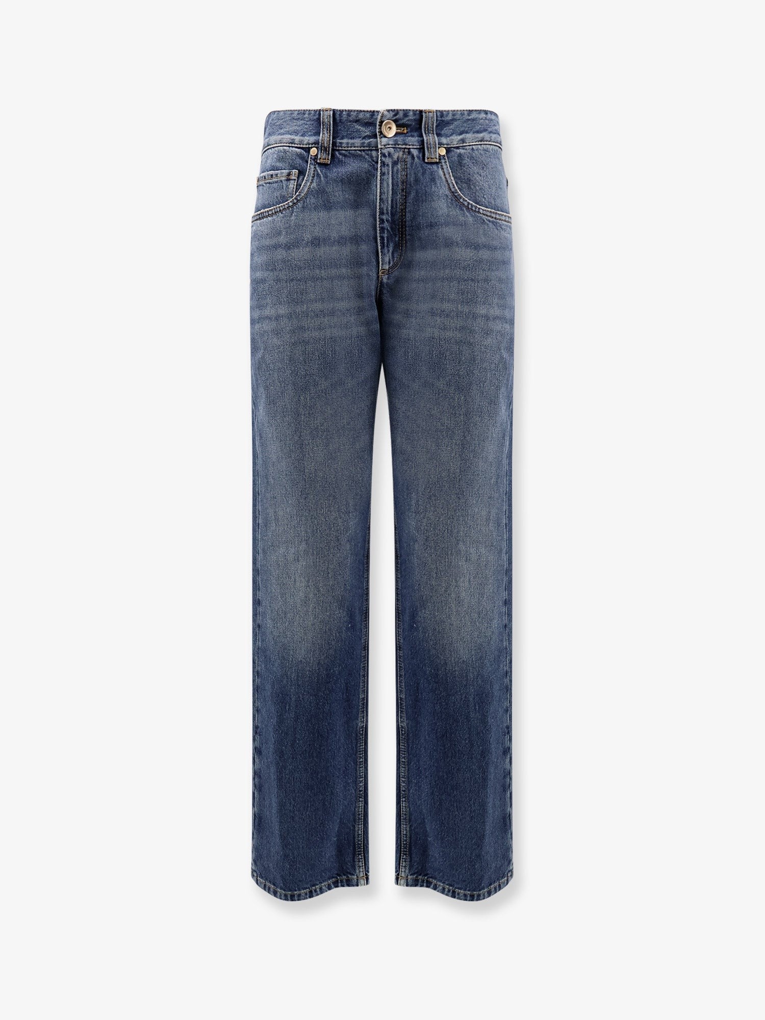 Brunello Cucinelli The Column Full Length Jeans