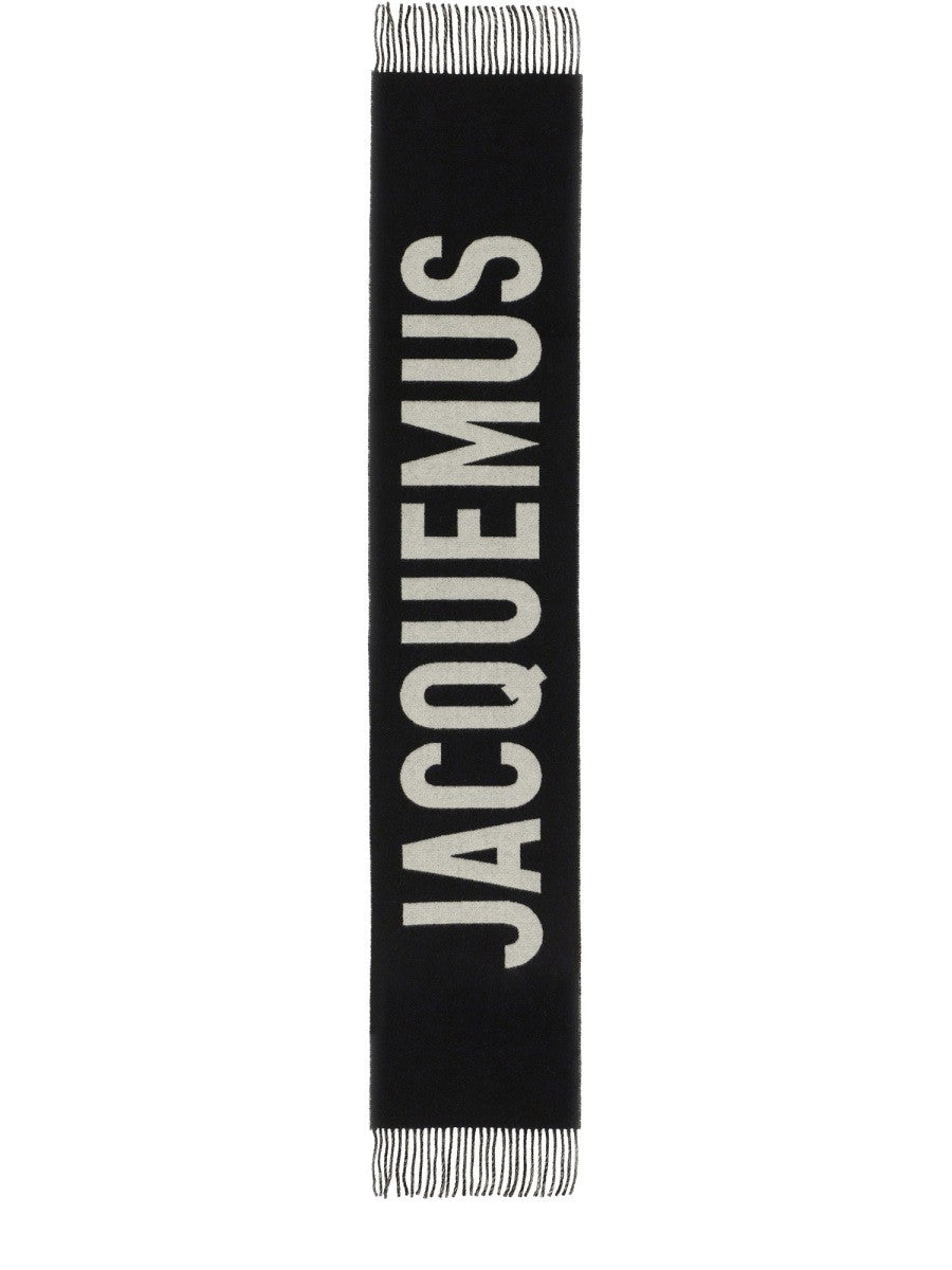 JACQUEMUS THE SCARF WITH LOGO
