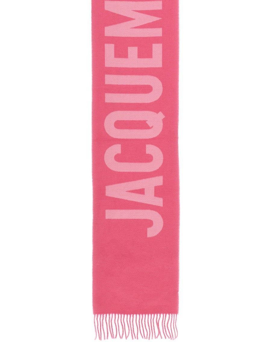 JACQUEMUS THE SCARF WITH LOGO