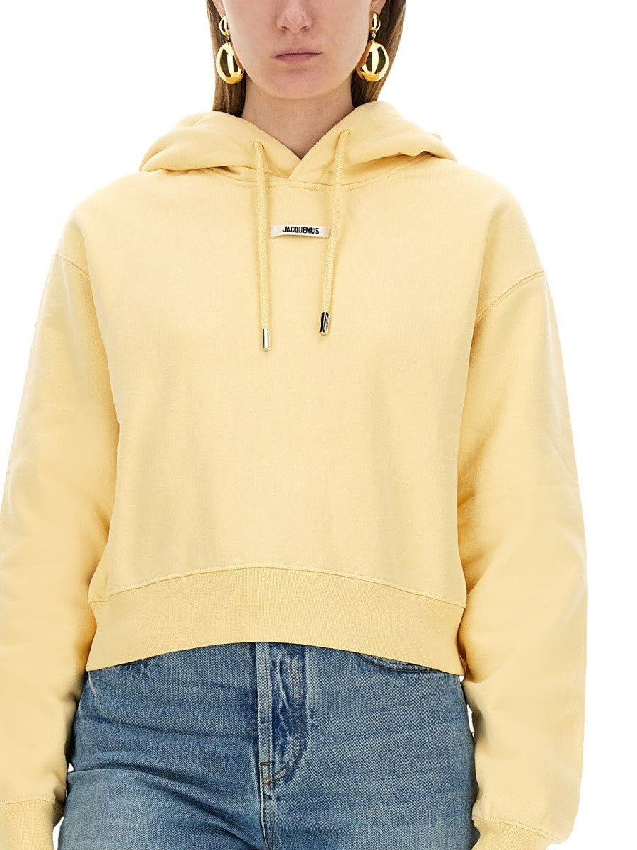 JACQUEMUS "THE SWEATSHIRT" WITH GROSGRAIN HOOD