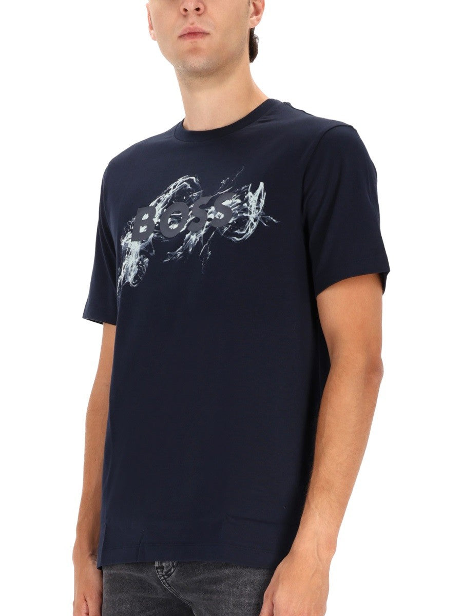 Boss "THOMPSON" T-SHIRT WITH PRINT