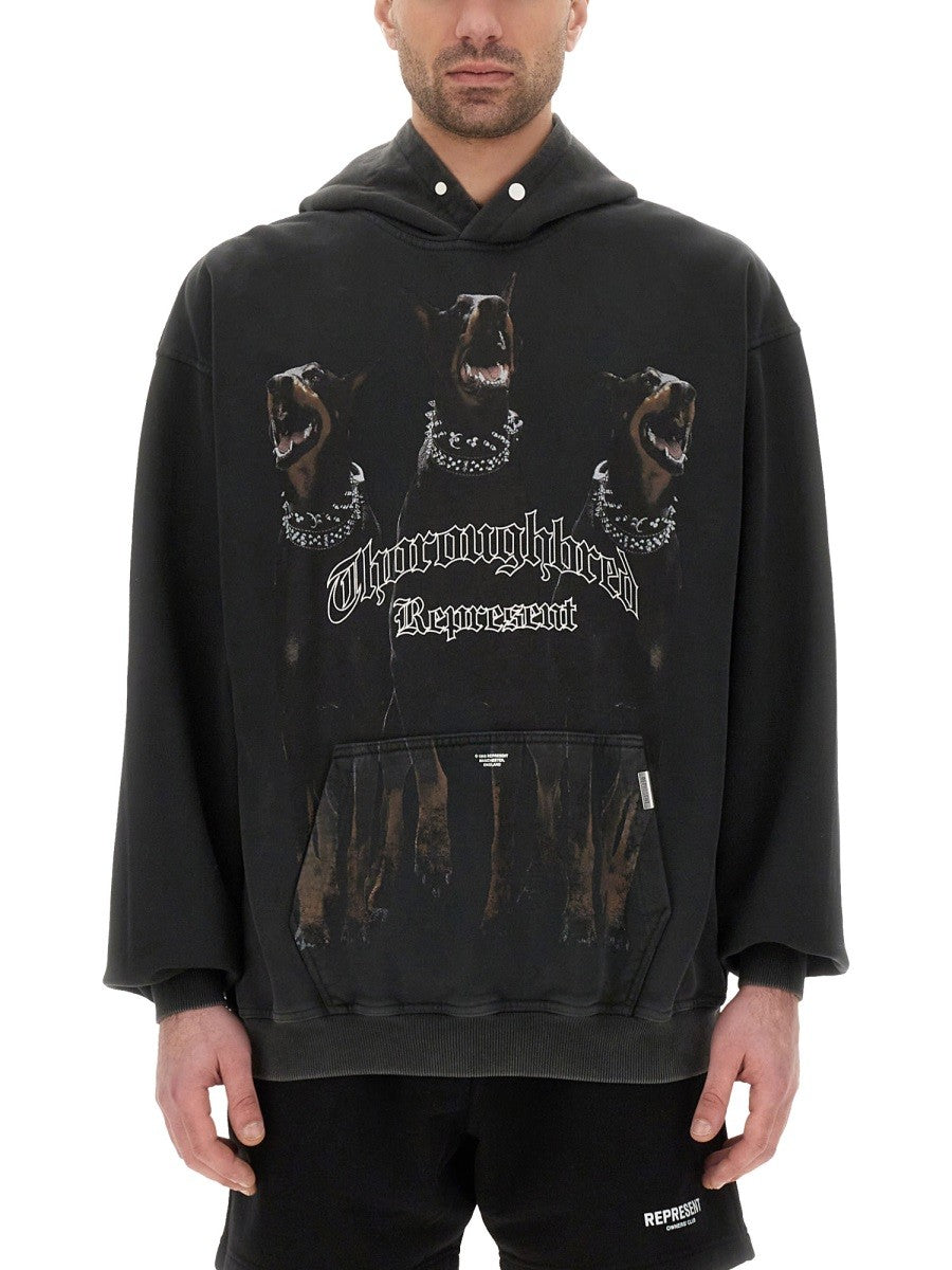 Represent "THOROUGHBRED" HOODIE