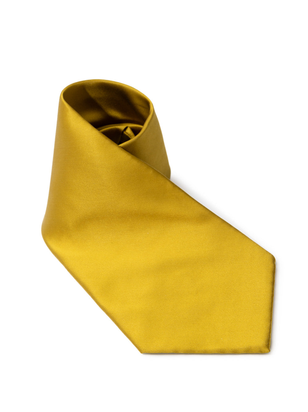Dolce & Gabbana Mustard Silk Tie