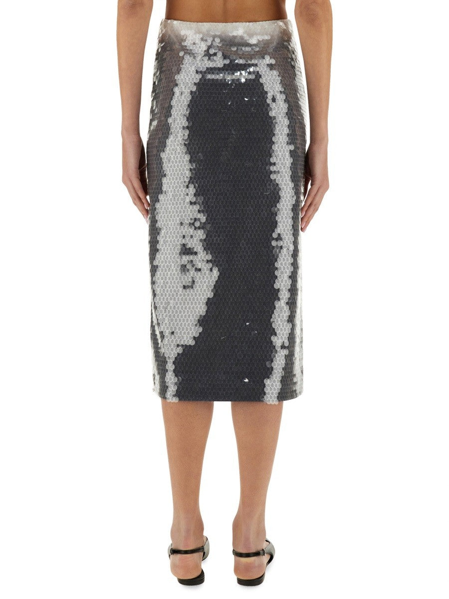 Sportmax "TOANO" SEQUINED SKIRT