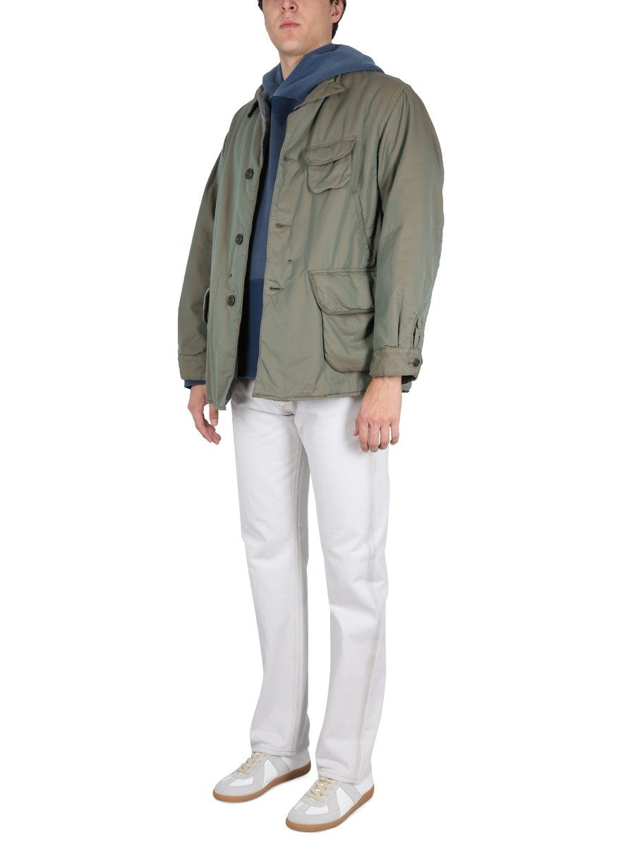 Maison Margiela TONIC DISTRESSED COTTON JACKET