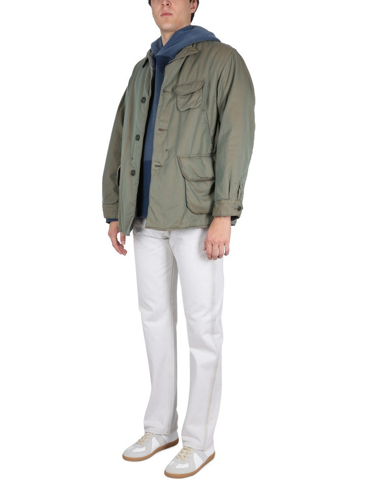 Maison Margiela TONIC DISTRESSED COTTON JACKET