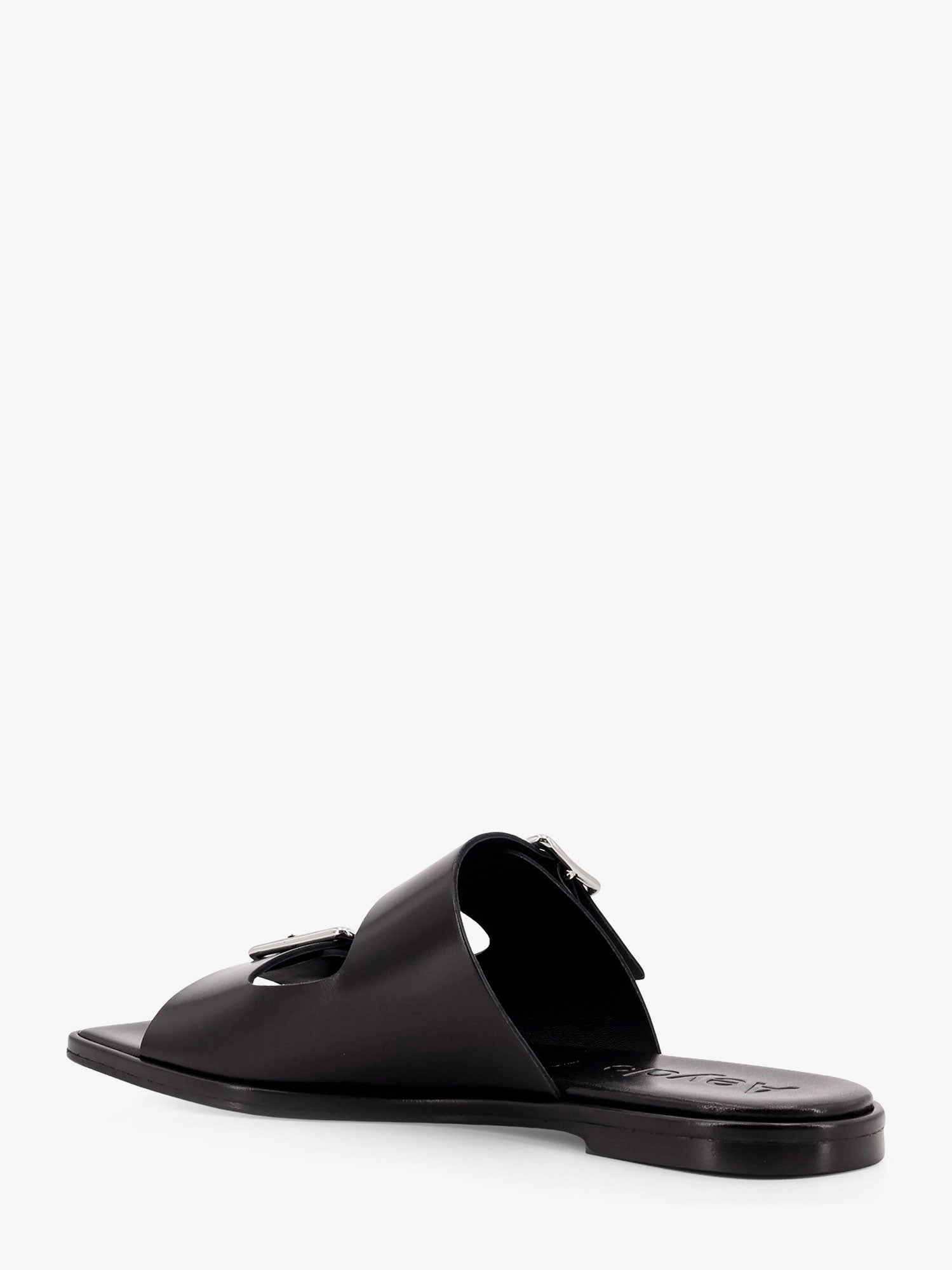 AEYDE Tonya leather sandals with double strap