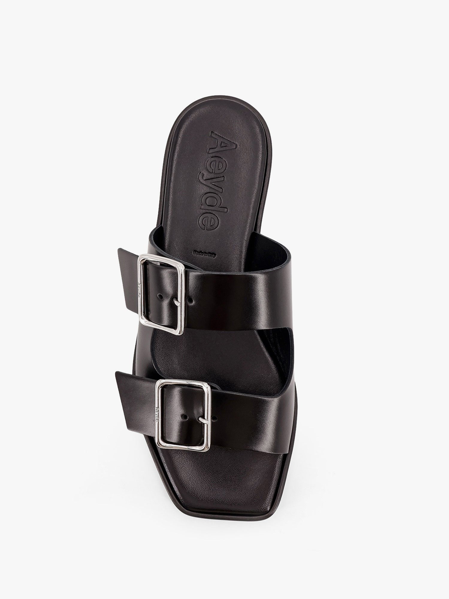 AEYDE Tonya leather sandals with double strap