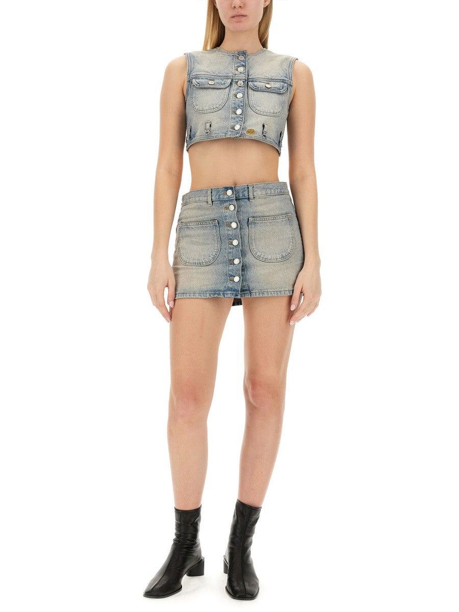 COURREGES TOP CROPPED