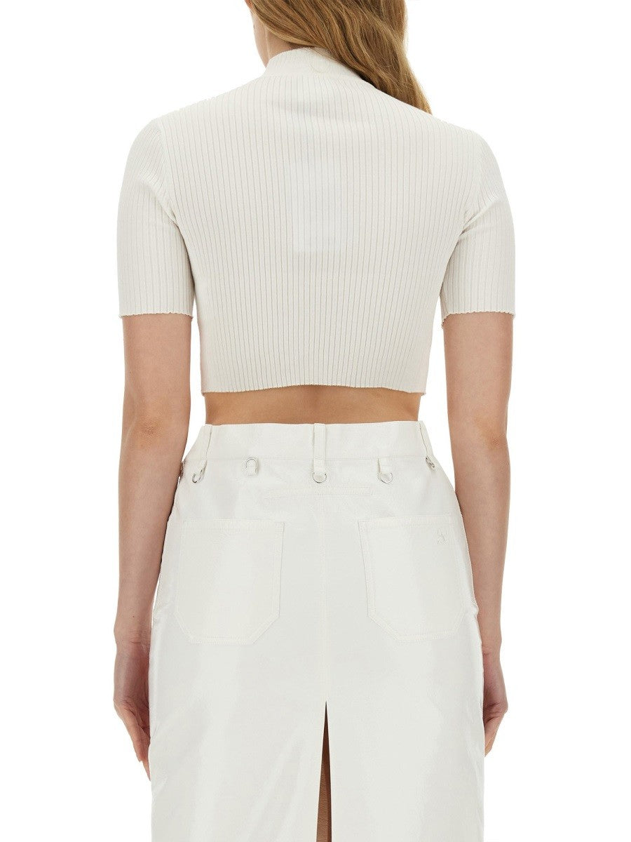 COURREGES TOP CROPPED