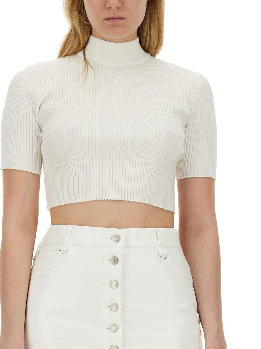 COURREGES TOP CROPPED