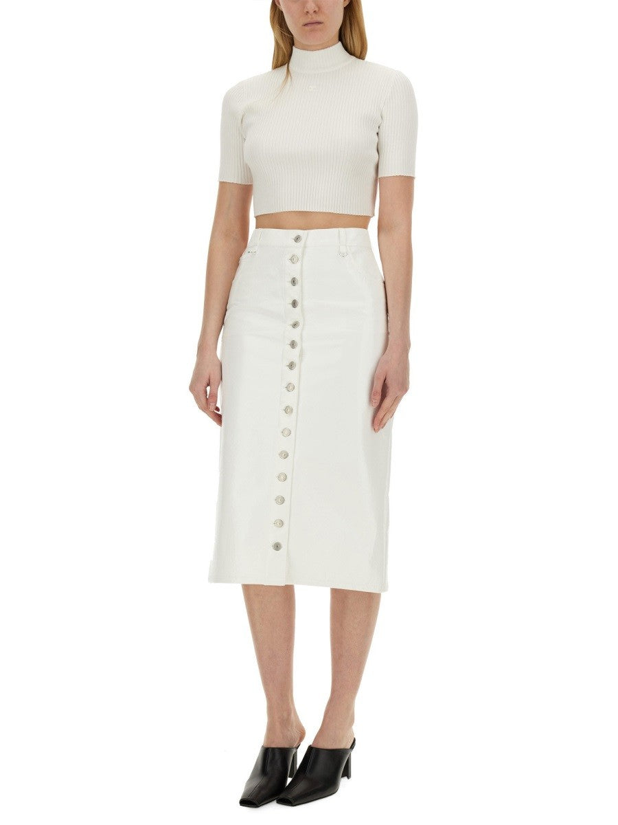 COURREGES TOP CROPPED