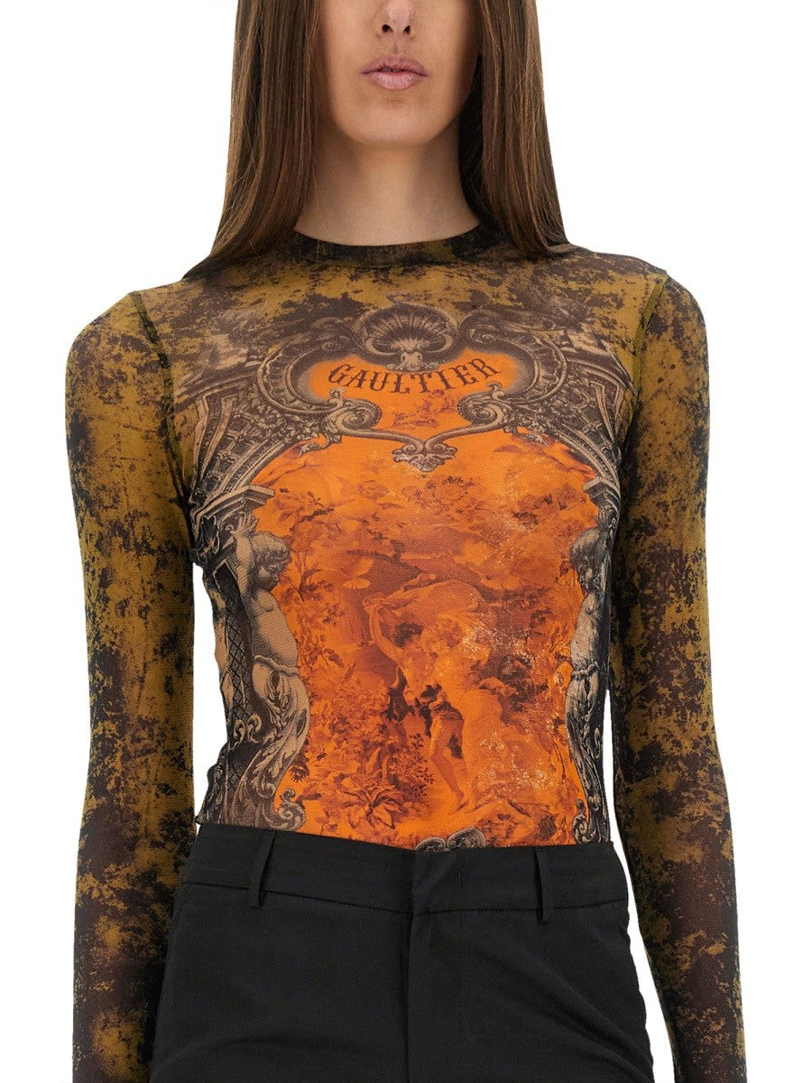 JEAN PAUL GAULTIER TOP "MÉDAILLON"