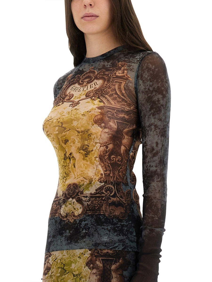 JEAN PAUL GAULTIER TOP "MÉDAILLON"